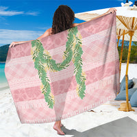 Hawai'i Paniolo Maile Twisted Lei Sarong Dusty Rose