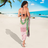 Hawai'i Paniolo Maile Twisted Lei Sarong Dusty Rose