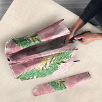Hawai'i Paniolo Maile Twisted Lei Umbrella Dusty Rose
