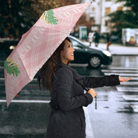 Hawai'i Paniolo Maile Twisted Lei Umbrella Dusty Rose