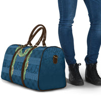 Hawai'i Paniolo Maile Twisted Lei Travel Bag Cobalt Blue LT7 - Polynesian Pride
