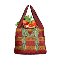 Hawai'i Paniolo Maile Twisted Lei Grocery Bag Hilo Royal Red LT7 1-pack One Size Red - Polynesian Pride