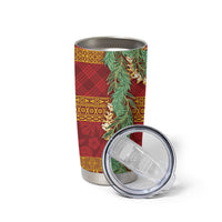 Hawai'i Paniolo Maile Twisted Lei Tumbler Cup Hilo Royal Red