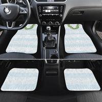 Hawai'i Paniolo Maile Twisted Lei Car Mats Winter White