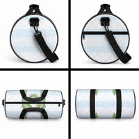 Hawai'i Paniolo Maile Twisted Lei Duffle Bag Winter White