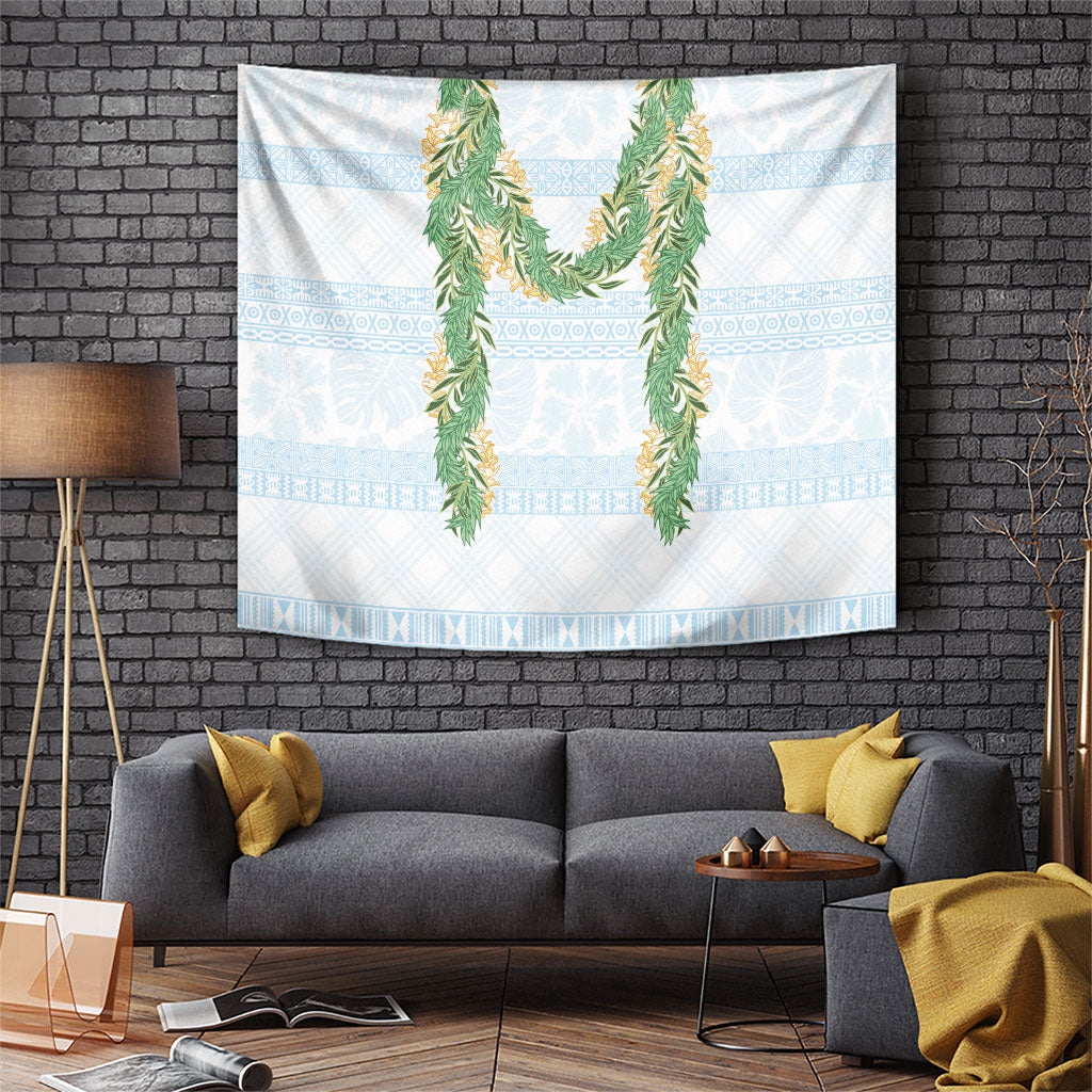Hawai'i Paniolo Maile Twisted Lei Tapestry Winter White