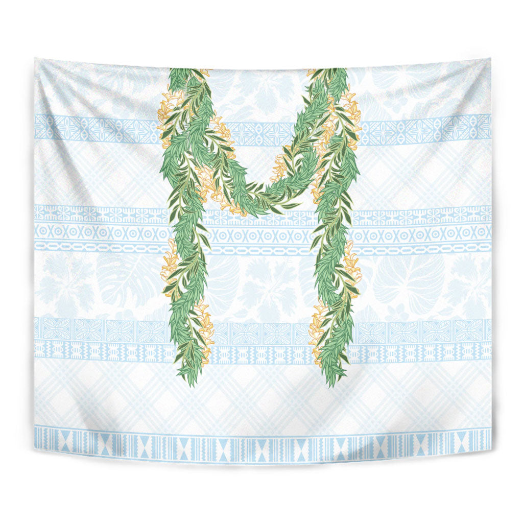 Hawai'i Paniolo Maile Twisted Lei Tapestry Winter White
