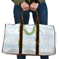 Hawai'i Paniolo Maile Twisted Lei Travel Bag Winter White