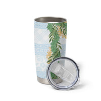 Hawai'i Paniolo Maile Twisted Lei Tumbler Cup Winter White LT7 - Polynesian Pride