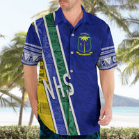 Personalised Fiji Natabua High School Hawaiian Shirt Kaviti Tapa Mix Colors Proud NHS LT7 - Polynesian Pride