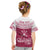 Personalised Fiji Adi Cakobau School Kid T Shirt ACS Old Girls Lotus Mix Masi LT7 - Polynesian Pride