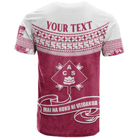 Personalised Fiji Adi Cakobau School T Shirt ACS Old Girls Lotus Mix Masi LT7 - Polynesian Pride