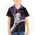 New Zealand Personalised Hawaiian Shirt Meri Kirihimete Kowhaiwhai Mix Paua Shell - Amethys