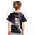 New Zealand Personalised Kid T Shirt Meri Kirihimete Kowhaiwhai Mix Paua Shell - Amethys