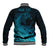 Polynesian Shark Baseball Jacket Under The Waves LT7 - Polynesian Pride