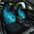 Polynesian Shark Car Seat Cover Under The Waves LT7 One Size Dark Blue - Polynesian Pride
