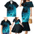 Polynesian Shark Family Matching Mermaid Dress and Hawaiian Shirt Under The Waves LT7 - Polynesian Pride