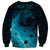 Polynesian Shark Sweatshirt Under The Waves LT7 - Polynesian Pride