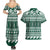 Hawaii Rainbow Warriors Christmas Couples Matching Summer Maxi Dress and Hawaiian Shirt Kakau Motifs LT7 - Polynesian Pride