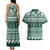Hawaii Rainbow Warriors Christmas Couples Matching Tank Maxi Dress and Hawaiian Shirt Kakau Motifs LT7 - Polynesian Pride