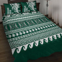Hawaii Rainbow Warriors Christmas Quilt Bed Set Kakau Motifs LT7 - Polynesian Pride