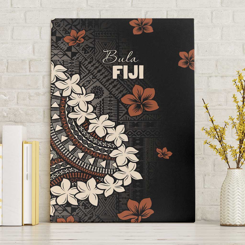 Bula Fiji Women's Day Canvas Wall Art Classic Masi Tapa