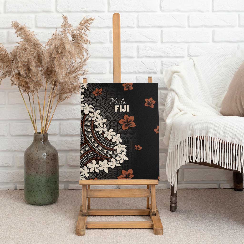 Bula Fiji Women's Day Canvas Wall Art Classic Masi Tapa