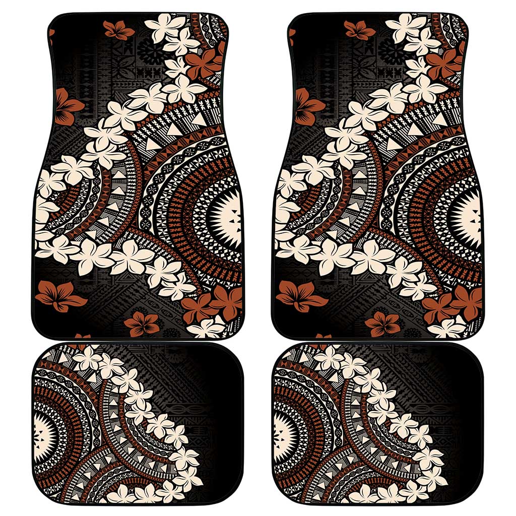 Bula Fiji Women's Day Car Mats Classic Masi Tapa