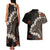 Bula Fiji Women's Day Couples Matching Tank Maxi Dress and Hawaiian Shirt Classic Masi Tapa