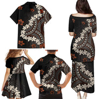 Bula Fiji Women's Day Family Matching Puletasi and Hawaiian Shirt Classic Masi Tapa
