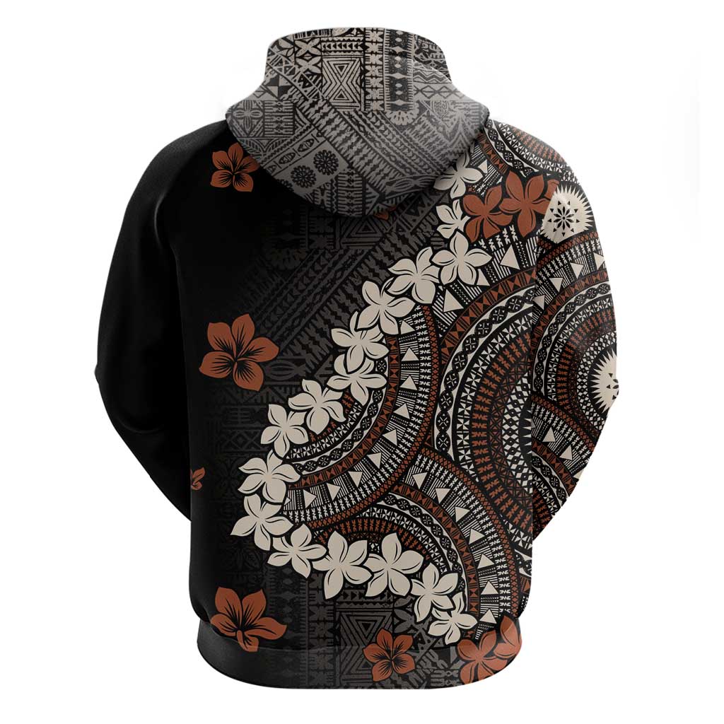 Bula Fiji Women's Day Hoodie Classic Masi Tapa