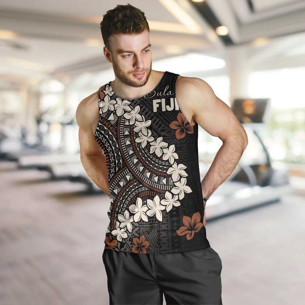 Bula Fiji Women's Day Men Tank Top Classic Masi Tapa