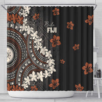 Bula Fiji Women's Day Shower Curtain Classic Masi Tapa
