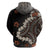 Bula Fiji Women's Day Zip Hoodie Classic Masi Tapa