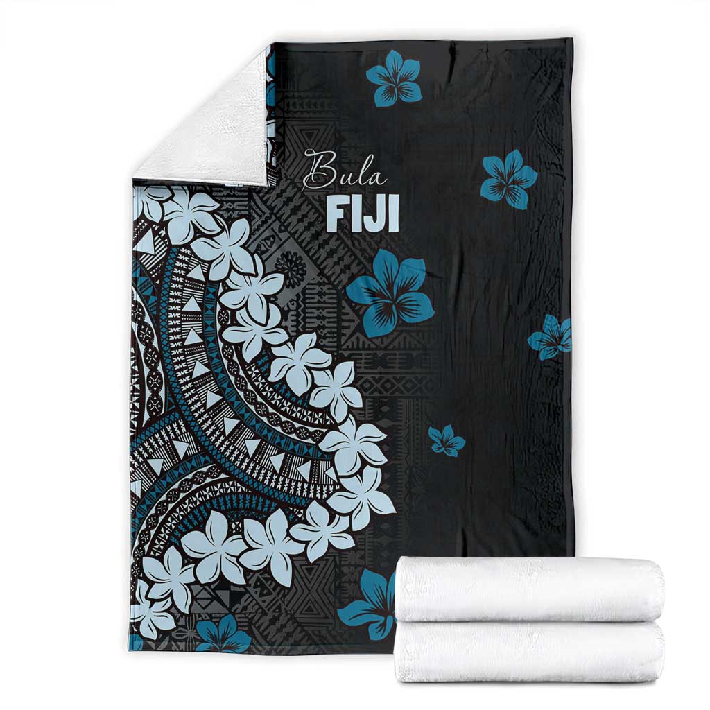 Bula Fiji Women's Day Blanket Indigo Masi Tapa