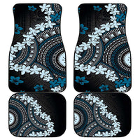 Bula Fiji Women's Day Car Mats Indigo Masi Tapa