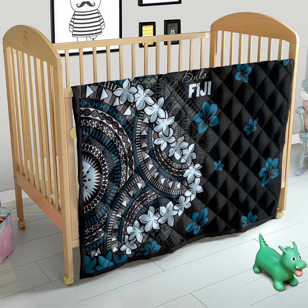 Bula Fiji Women's Day Quilt Indigo Masi Tapa