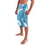 Bula Fiji Women's Day Lavalava Turquoise Masi Tapa