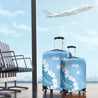 Bula Fiji Women's Day Luggage Cover Turquoise Masi Tapa LT7