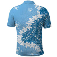 Bula Fiji Women's Day Polo Shirt Turquoise Masi Tapa