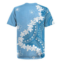 Bula Fiji Women's Day Rugby Jersey Turquoise Masi Tapa