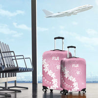 Bula Fiji Women's Day Luggage Cover Pink Masi Tapa