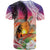 Polynesian Dreamy Turtle T Shirt Sunset Scenery