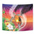 Polynesian Dreamy Turtle Tapestry Sunset Scenery