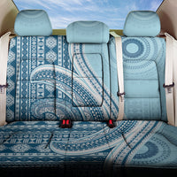 Bula Fiji Vintage Tapa Back Car Seat Cover Kaivity Masi Wave Motifs - Turquoise LT7 One Size Turquoise - Polynesian Pride