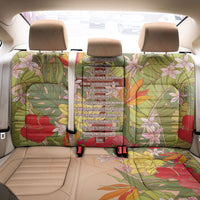 Mahalo Hawaii - ⁠Ka Pule a ka Haku Back Car Seat Cover Tropical Flowers