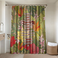 Mahalo Hawaii - ⁠Ka Pule a ka Haku Bathroom Set Tropical Flowers