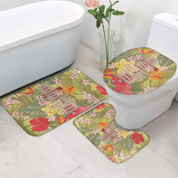 Mahalo Hawaii - ⁠Ka Pule a ka Haku Bathroom Set Tropical Flowers