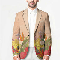 Mahalo Hawaii - ⁠Ka Pule a ka Haku Blazer Tropical Flowers