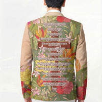 Mahalo Hawaii - ⁠Ka Pule a ka Haku Blazer Tropical Flowers